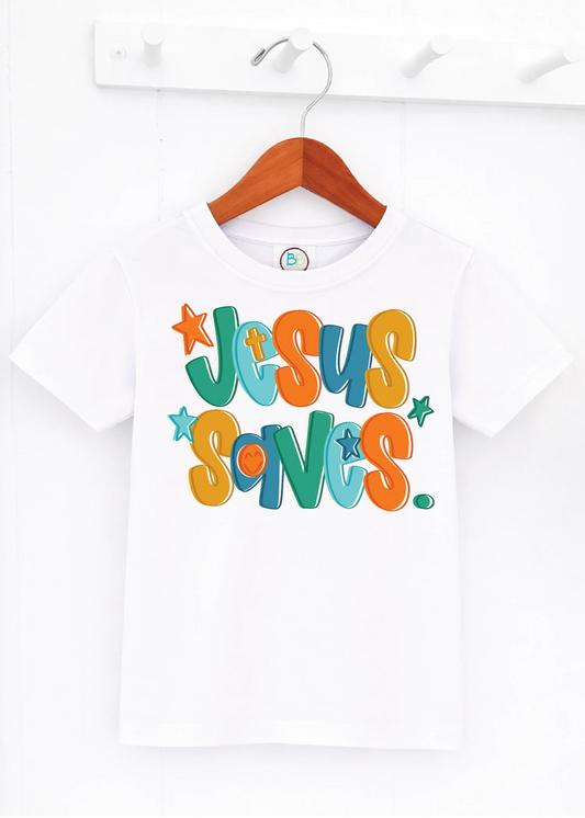 Jesus Saves (blue)