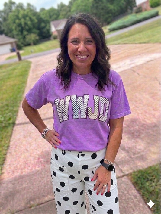 Polka-dot WWJD
