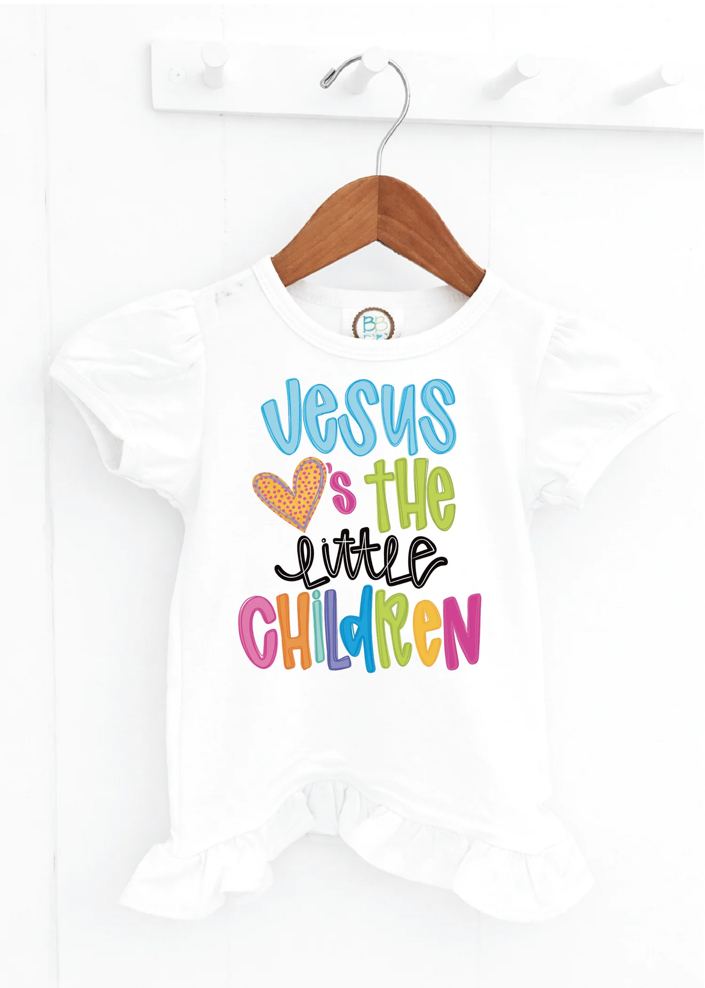 Jesus loves the little children (pink)