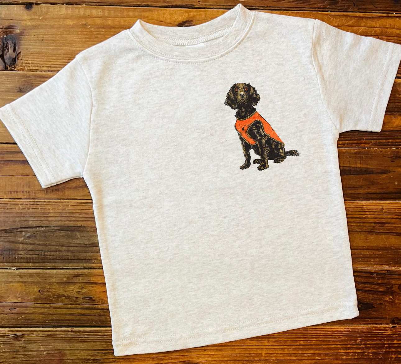 Retriever Dog (front & back)